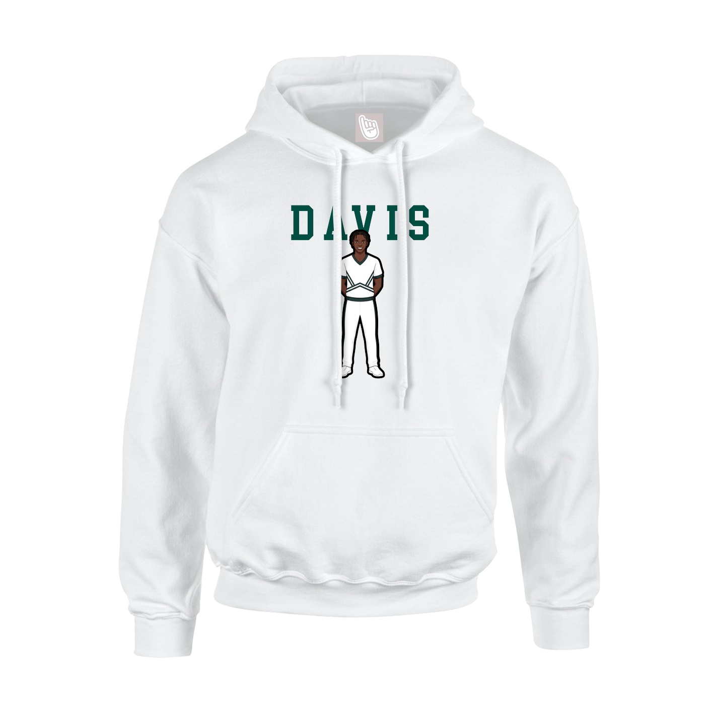 Youth Hoodie — Shirsey in White