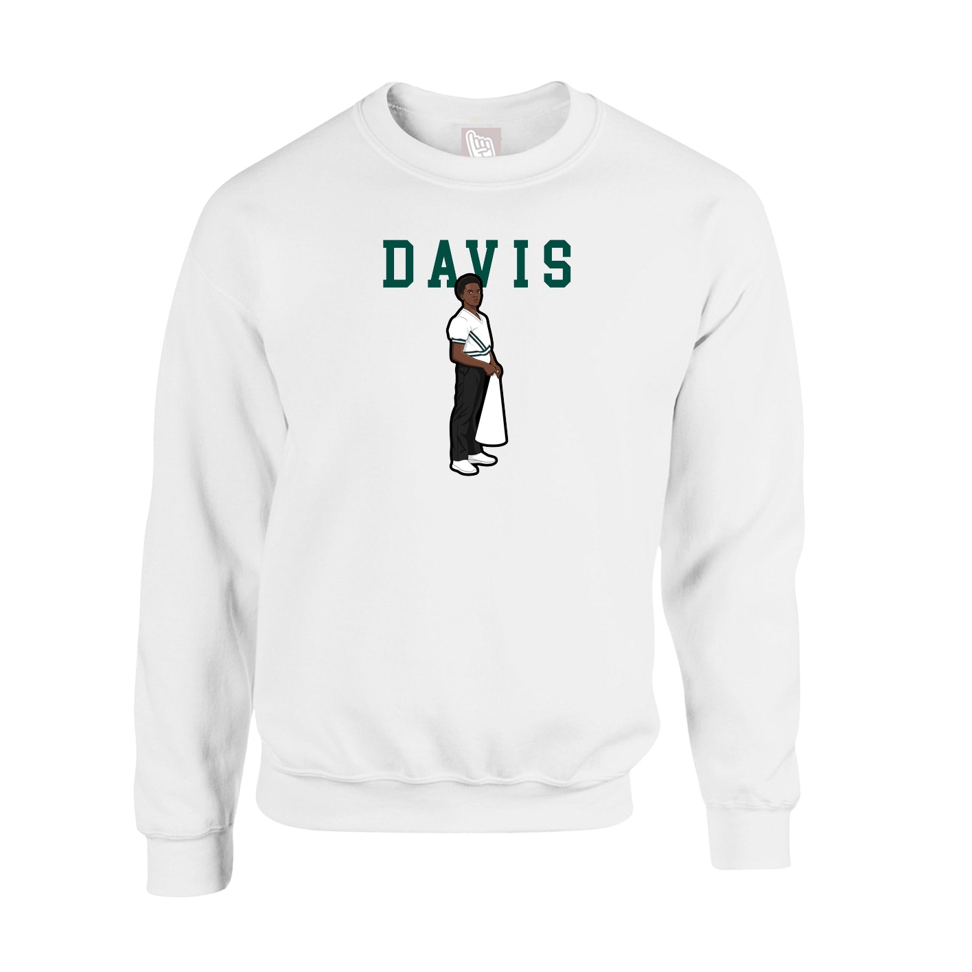 Fleece Crew — Shirsey in White