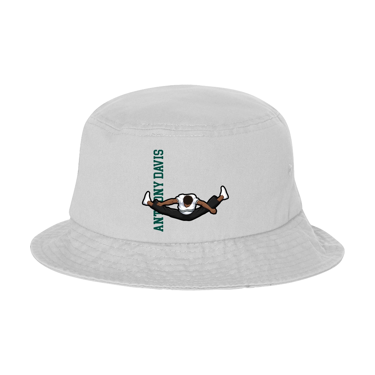Bucket Cap — Name Vertical in White