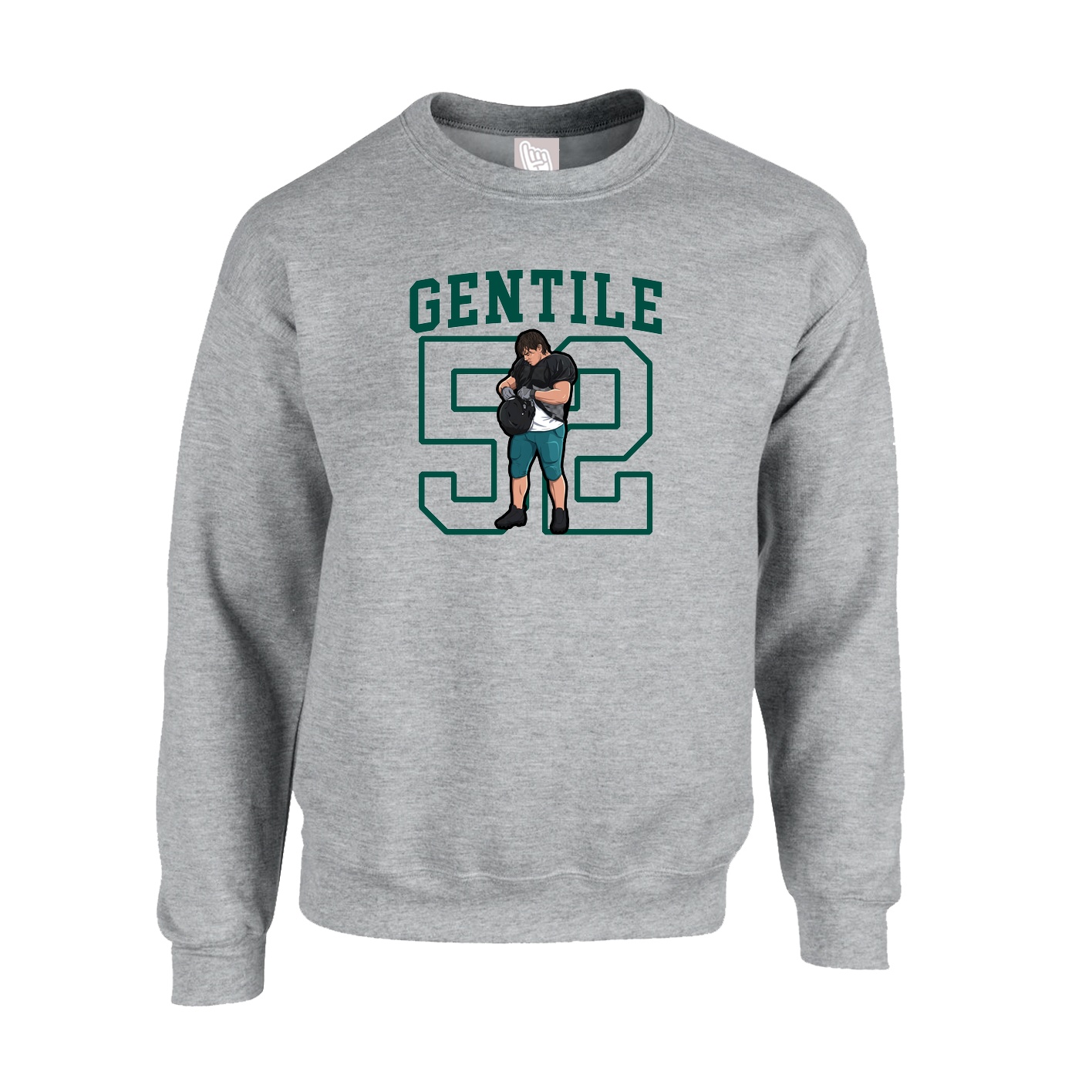 Fleece Crew — Shirsey in Grey
