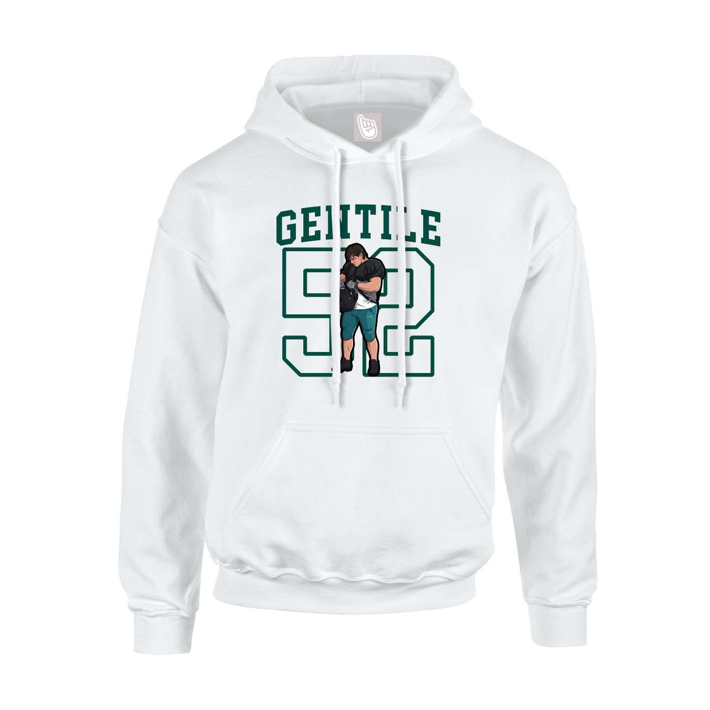 Youth Hoodie — Shirsey in White