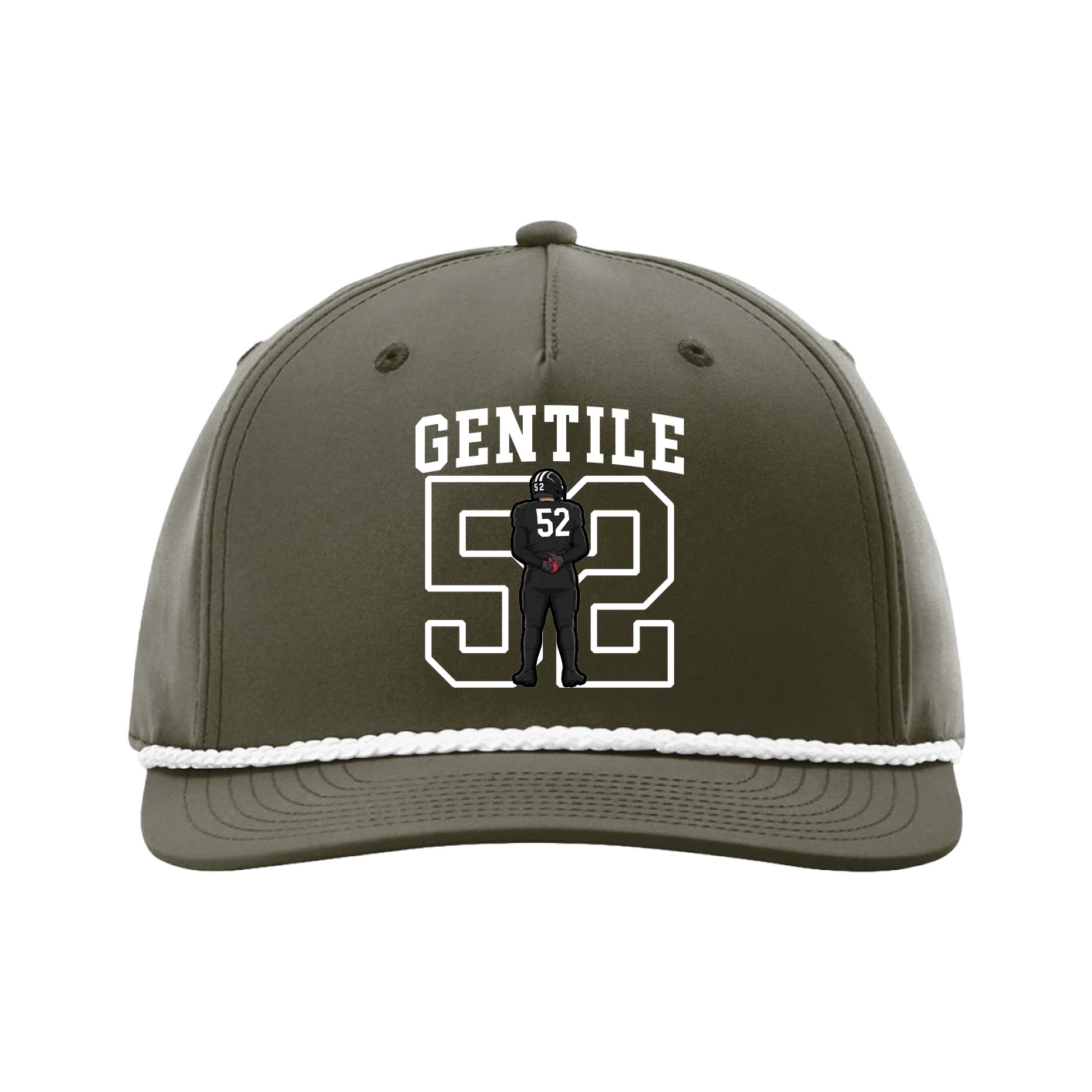 Five-Panel Classic Rope Cap — Shirsey in Green