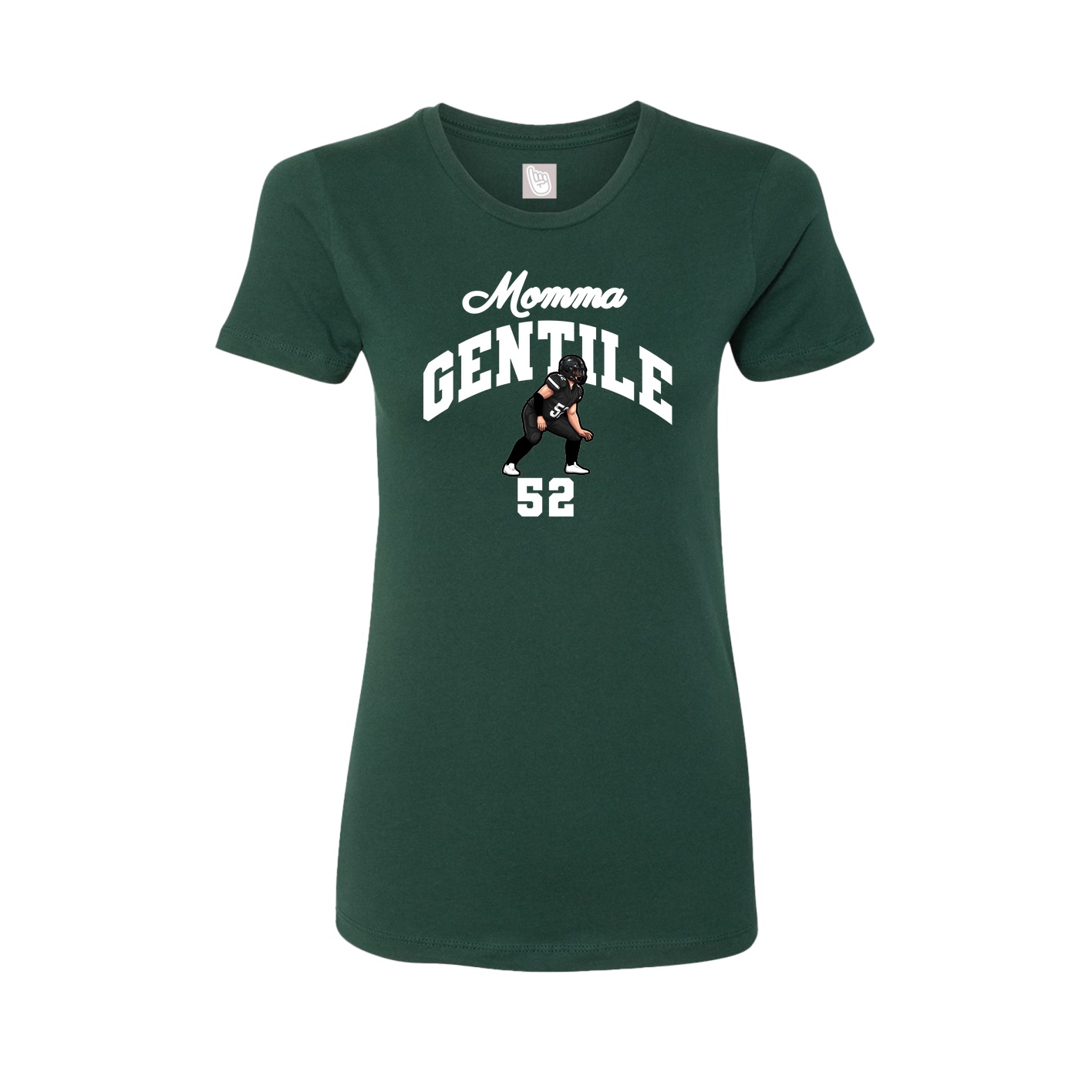 Womens Tee — Mothers Day Arch in Green