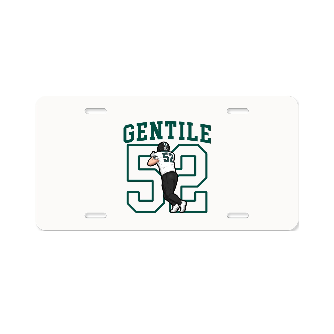 License Plate — Shirsey in Classic