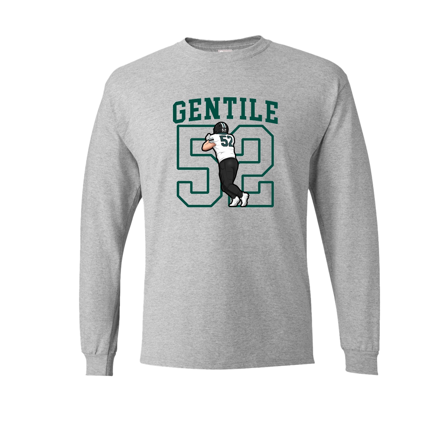 Long Sleeve Tee — Shirsey in Grey