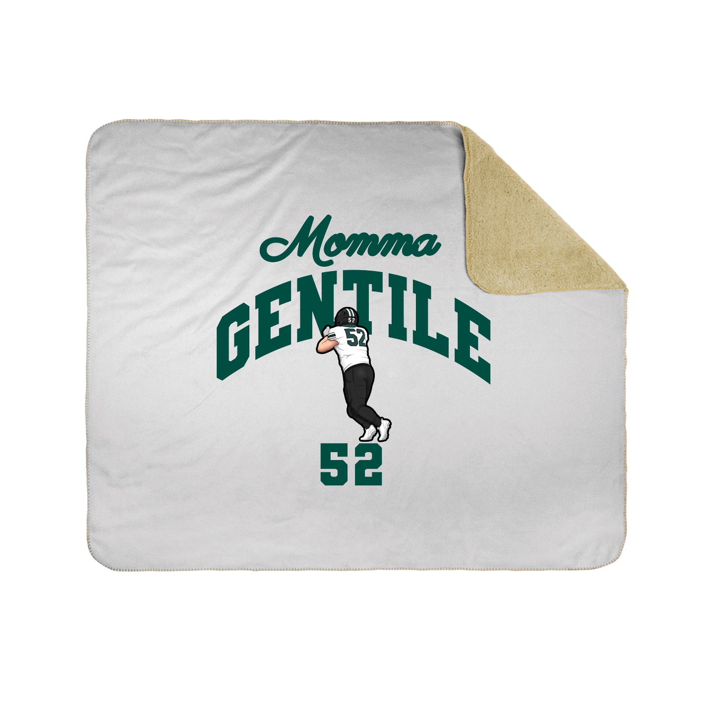 Throw Blanket — Mothers Day Arch in White