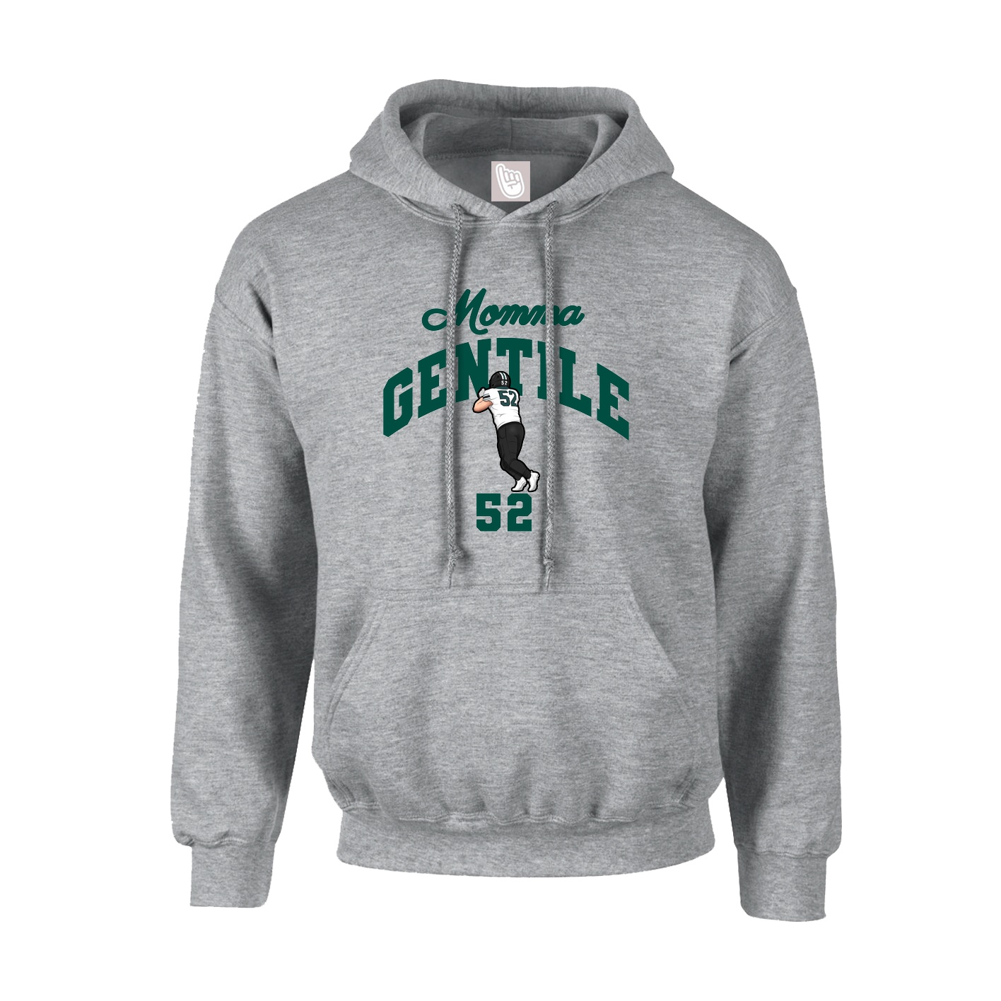 Hoodie — Mothers Day Arch in Grey