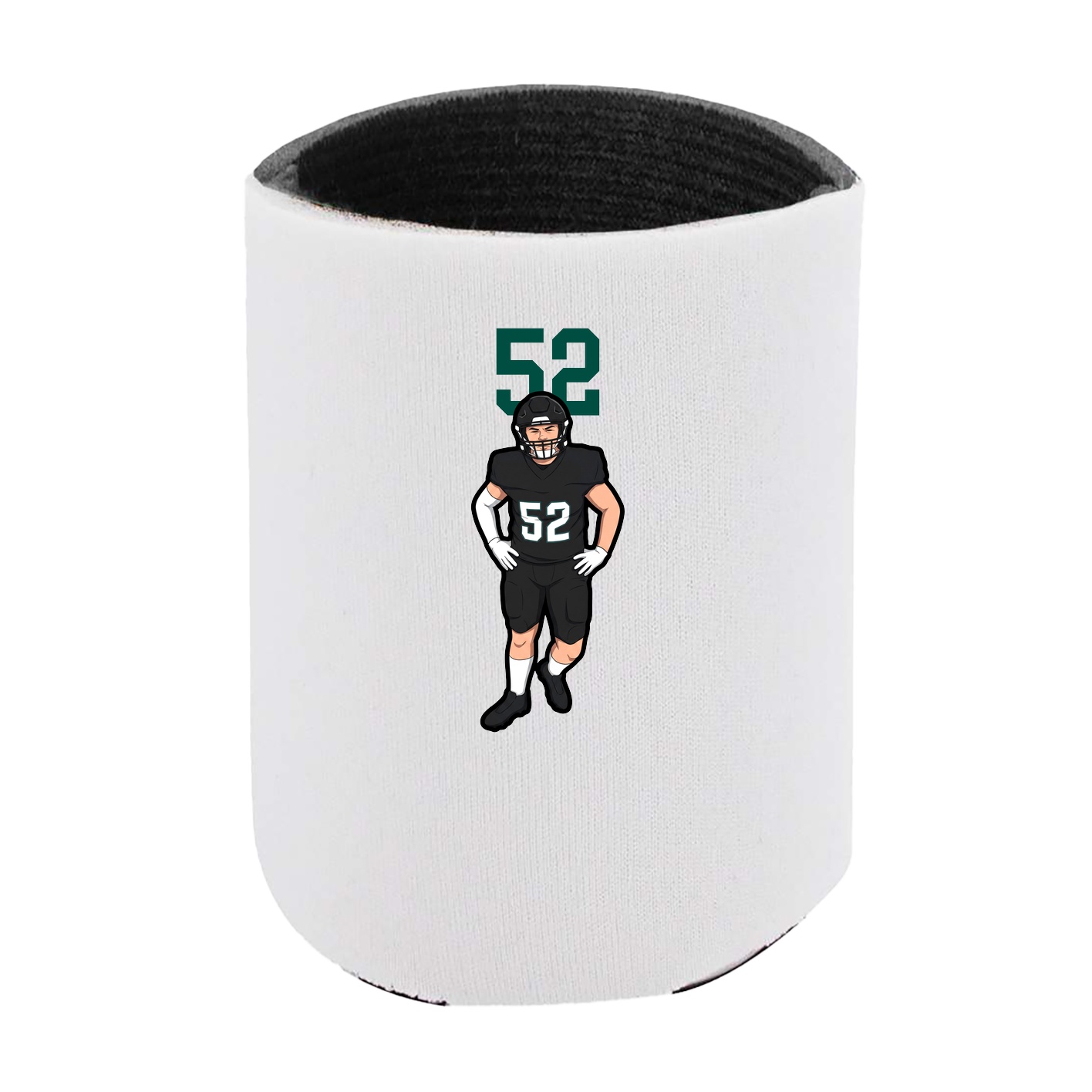 Can Holder — Number Top in White
