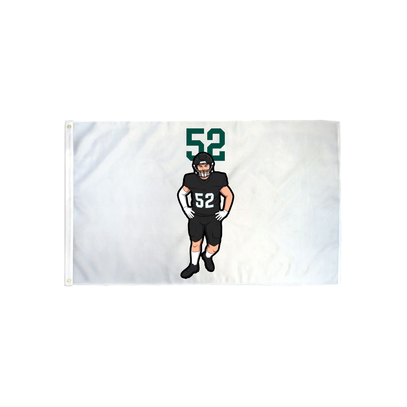 3x5 Flag — Number Top in Classic