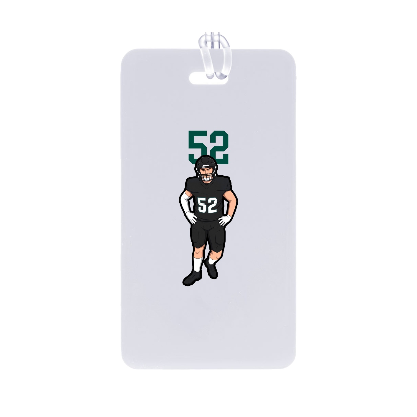 Bag Tag — Number Top in Classic