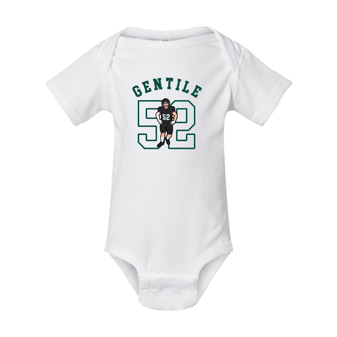 Baby Onesie — Shirsey Arch in White
