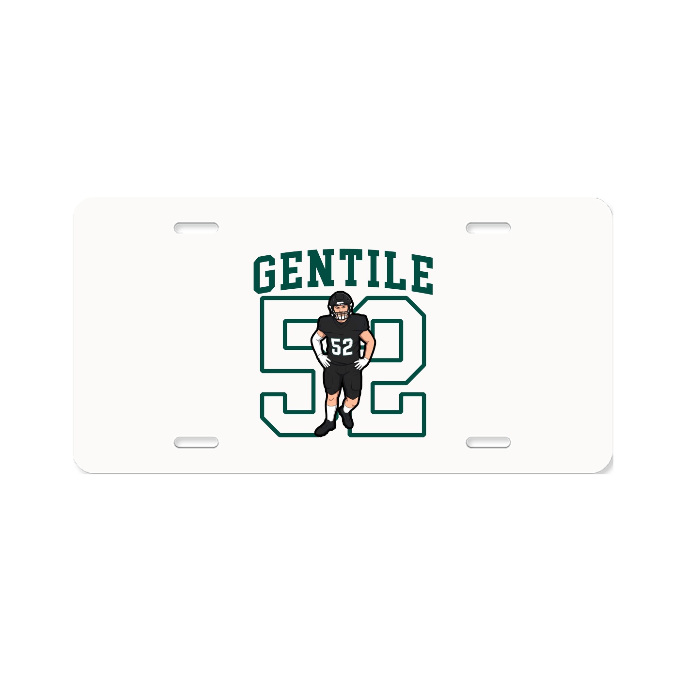 License Plate — Shirsey in Classic
