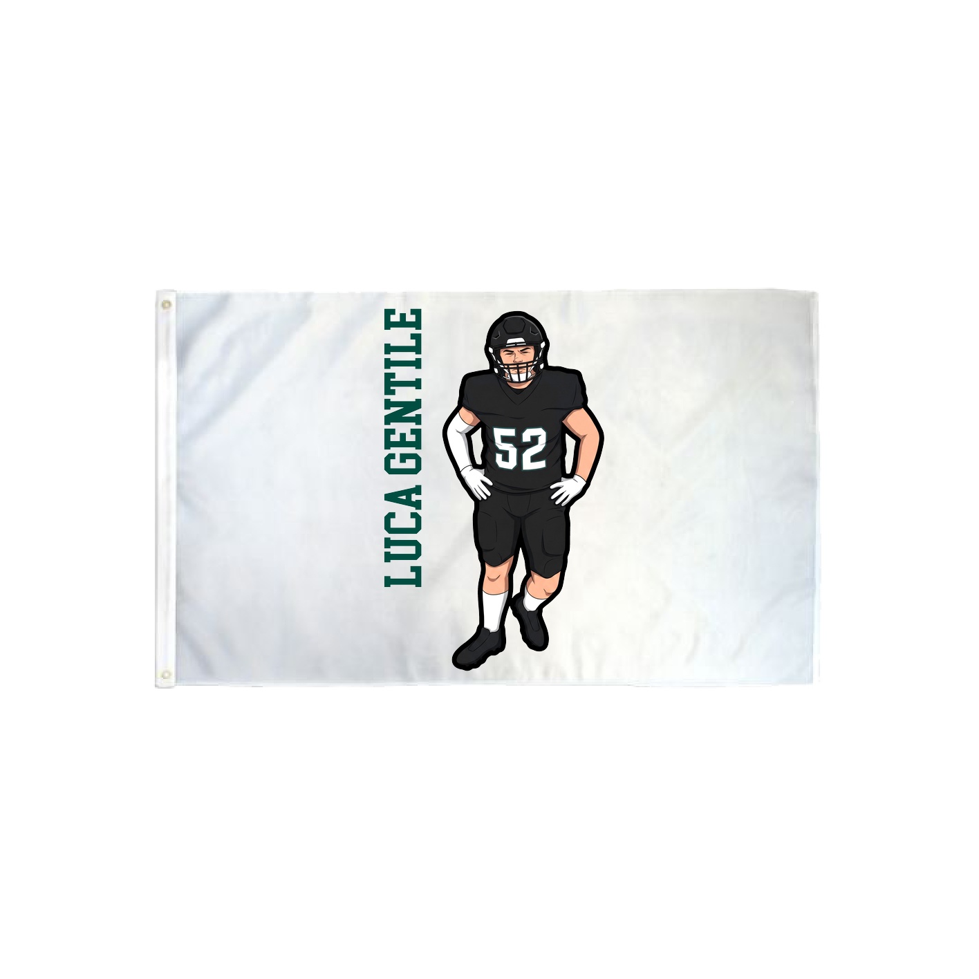 3x5 Flag — Name Vertical in Classic