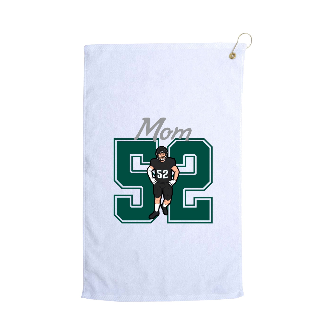 Golf Towel — Mothers Day Shirsey in White