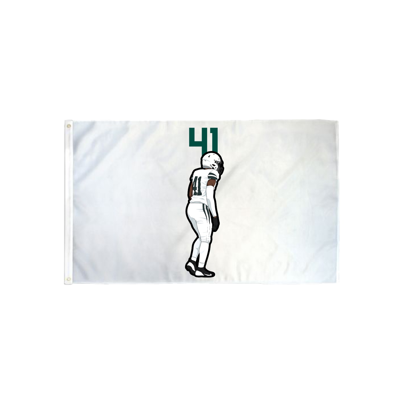 3x5 Flag — Number Top in Classic