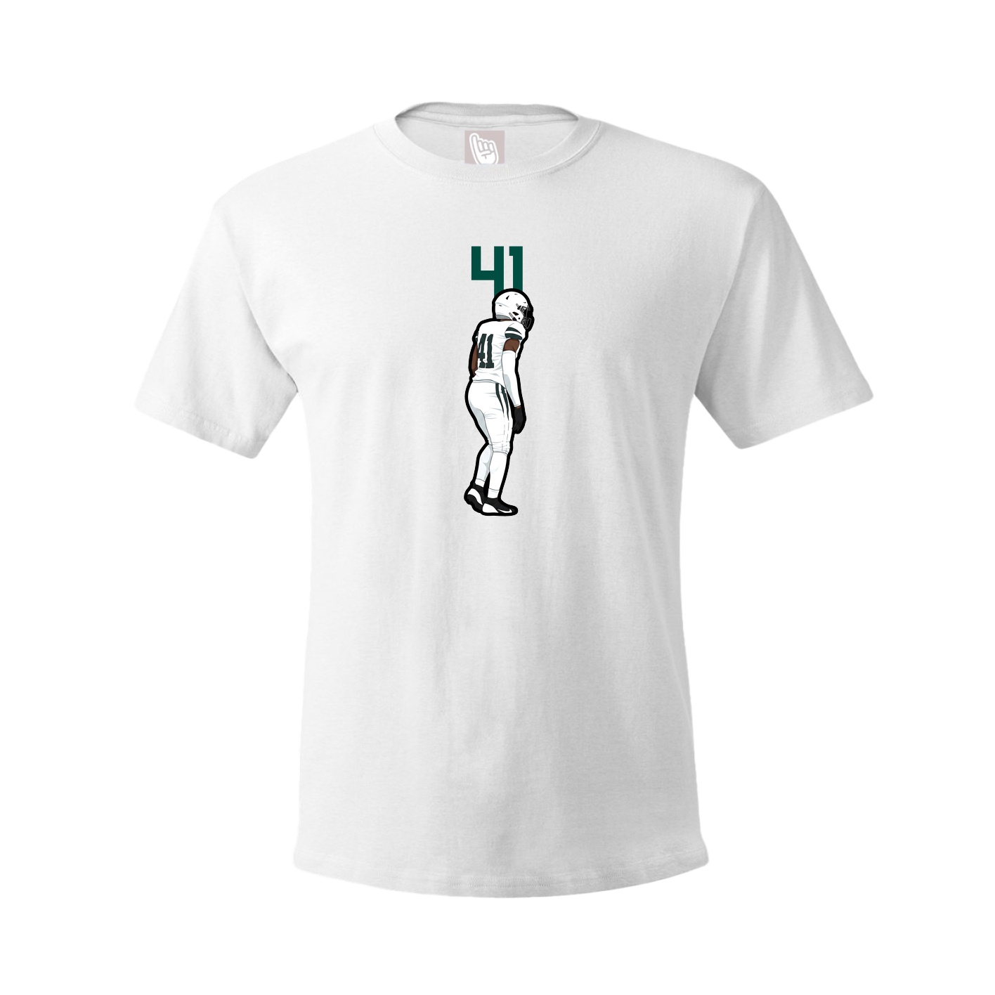 Tee — Number Top in White