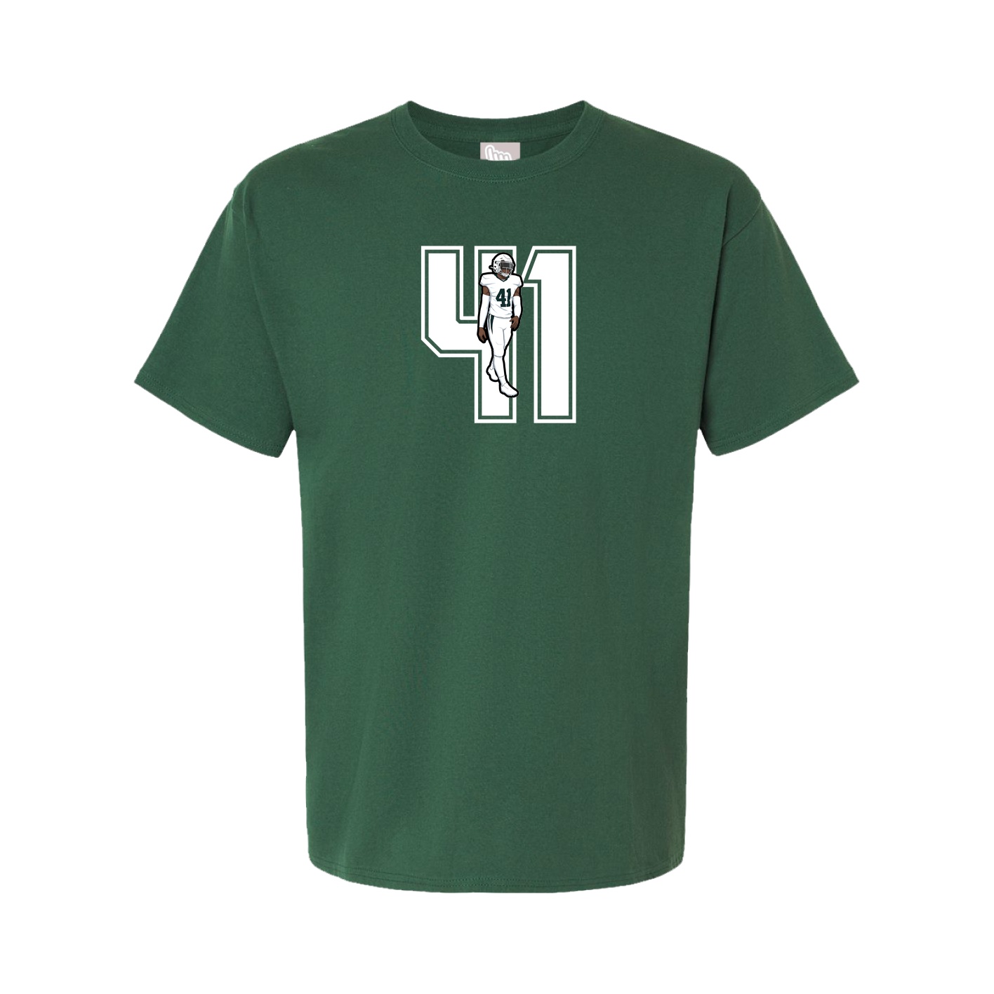 Tee — Number in Green