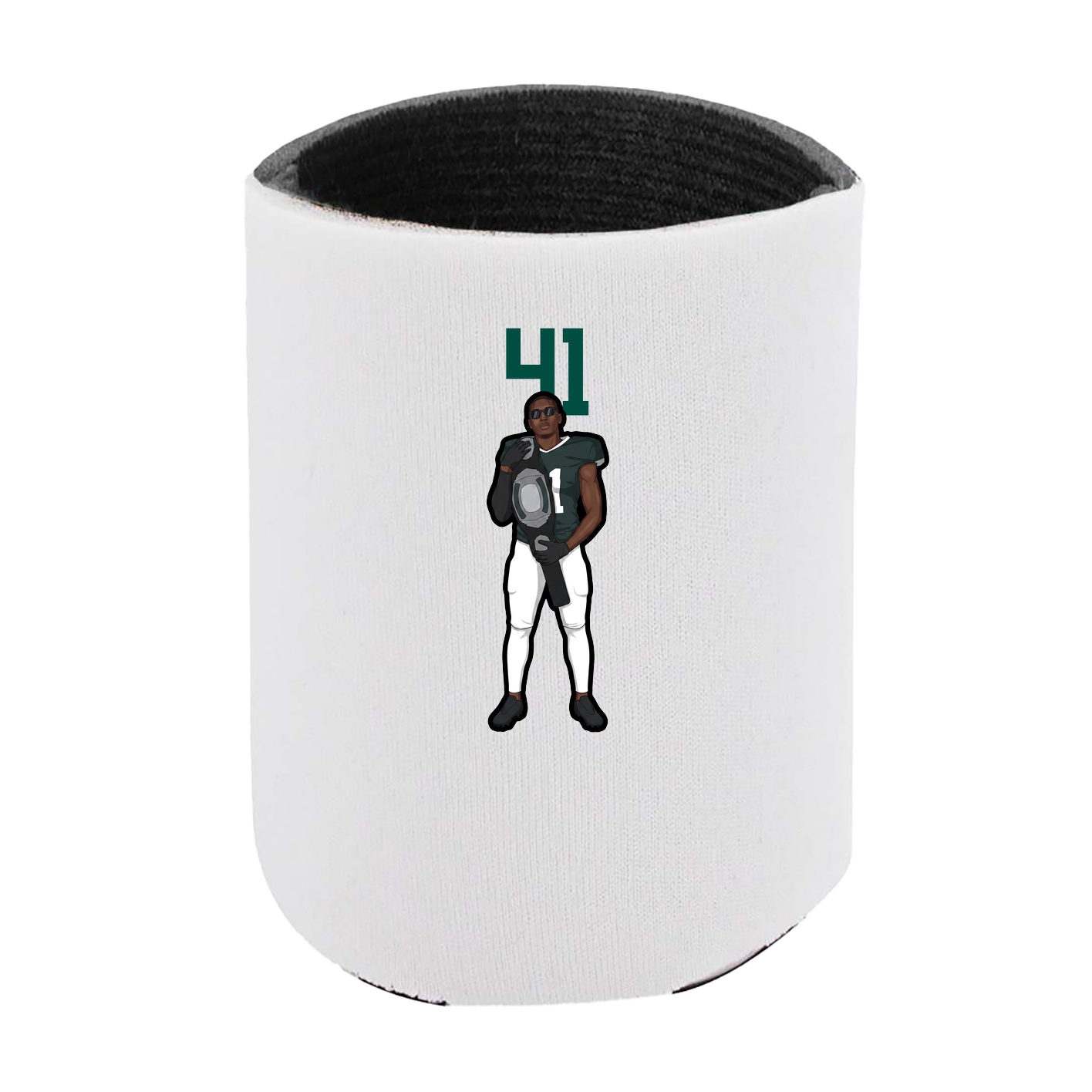 Can Holder — Number Top in White