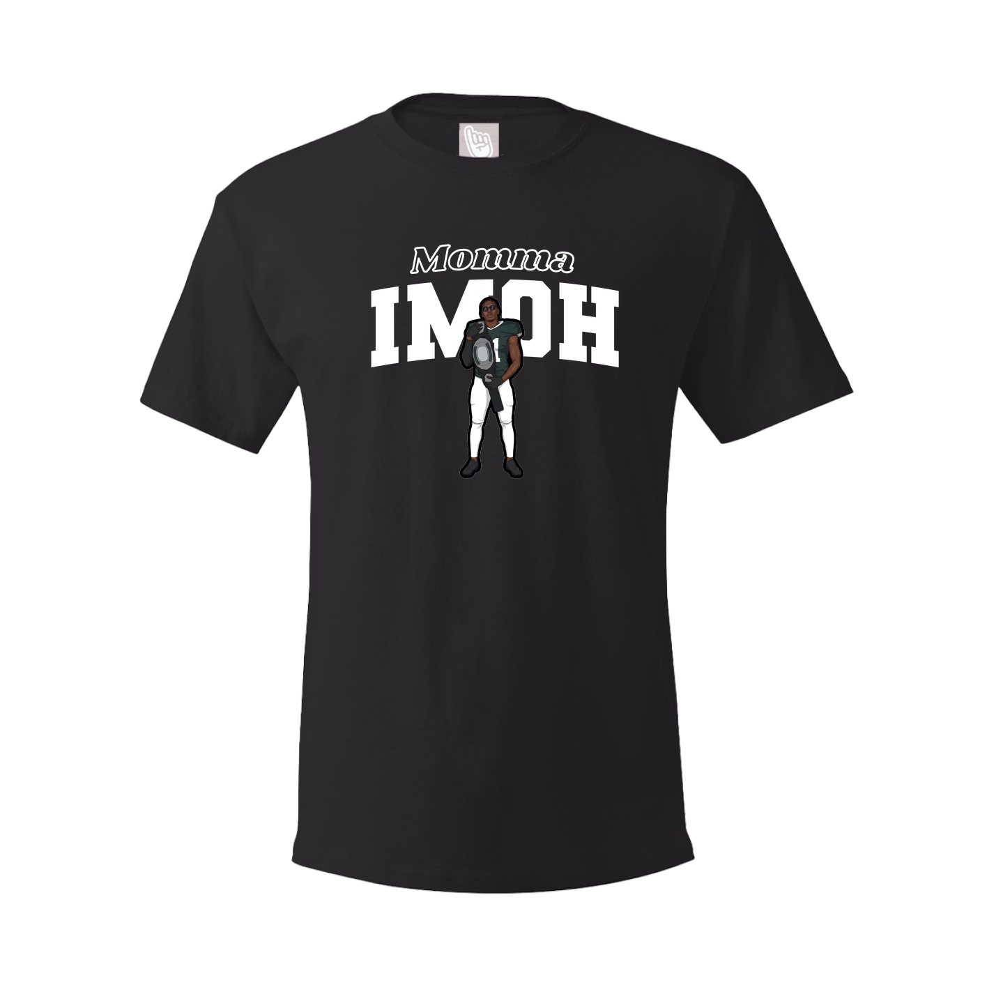 Youth Tee — Mothers Day Block in Black