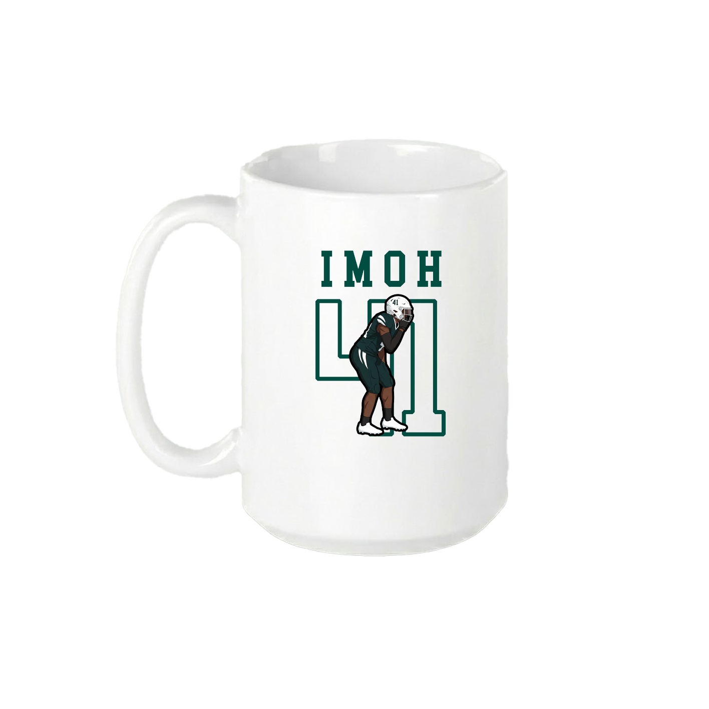 15oz Coffee Mug — Shirsey in White