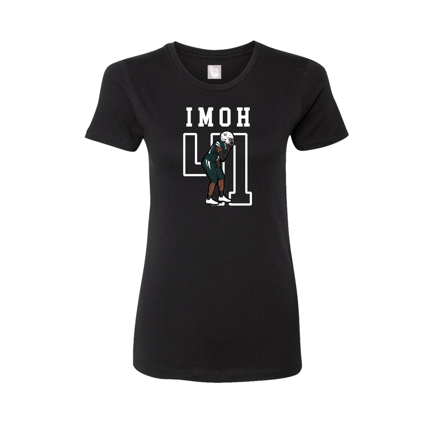 Fitted Women's Tee — Shirsey in Black