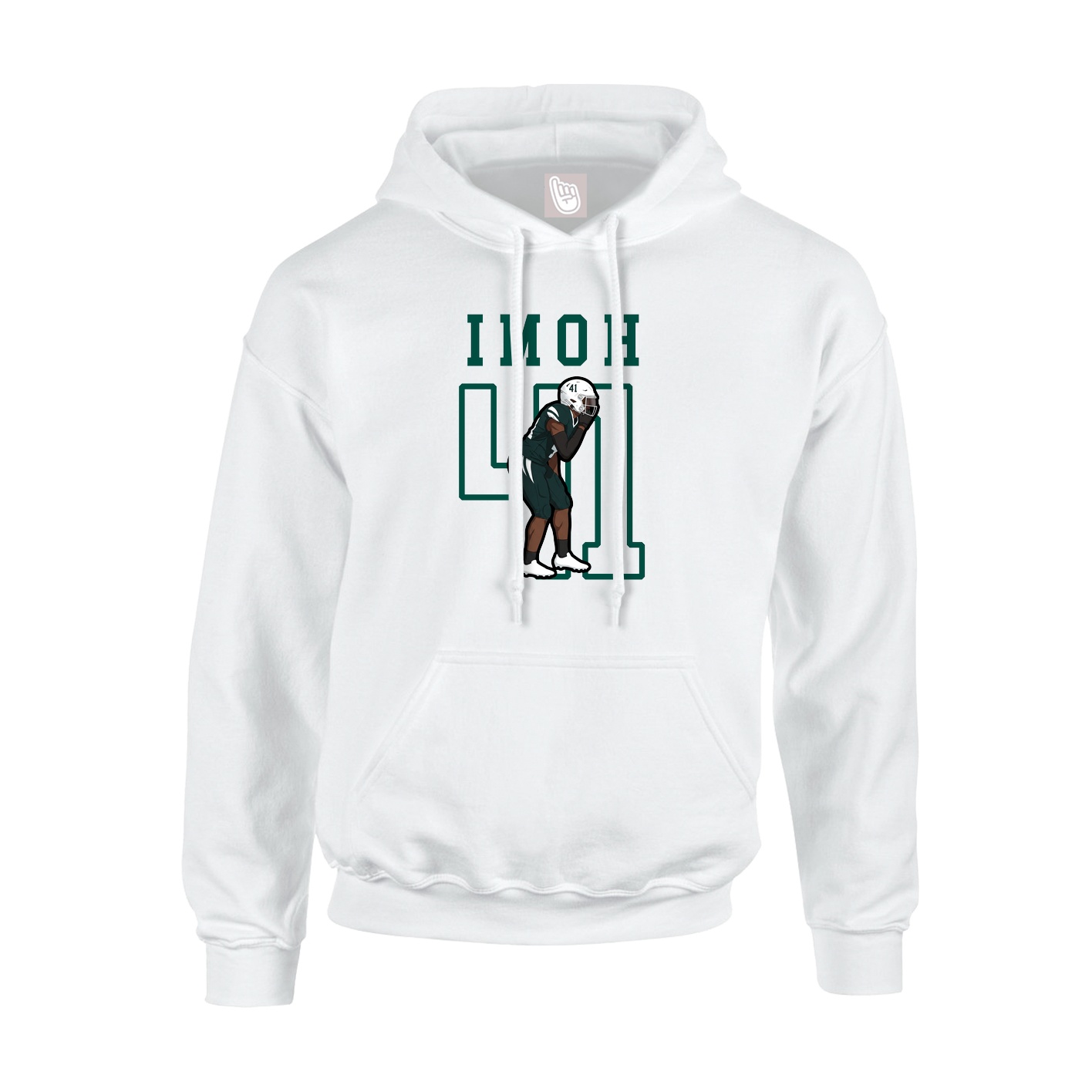 Youth Hoodie — Shirsey in White