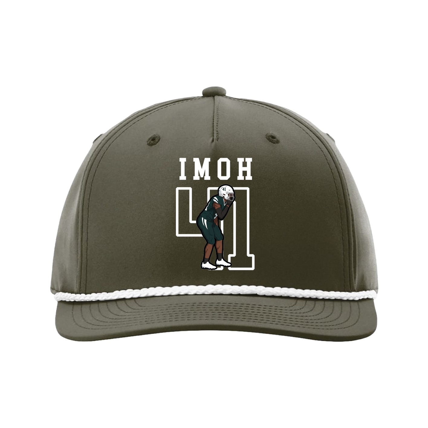 Five-Panel Classic Rope Cap — Shirsey in Green