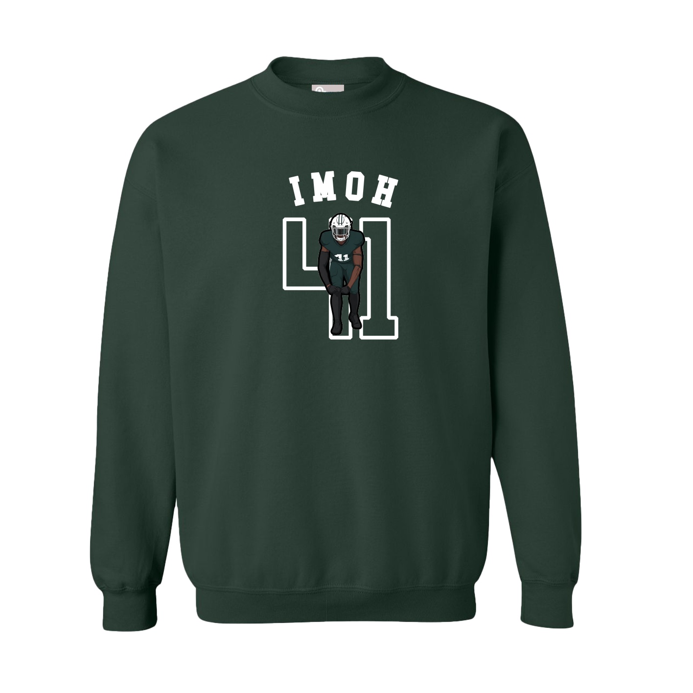 Fleece Crew — Shirsey Arch in Green