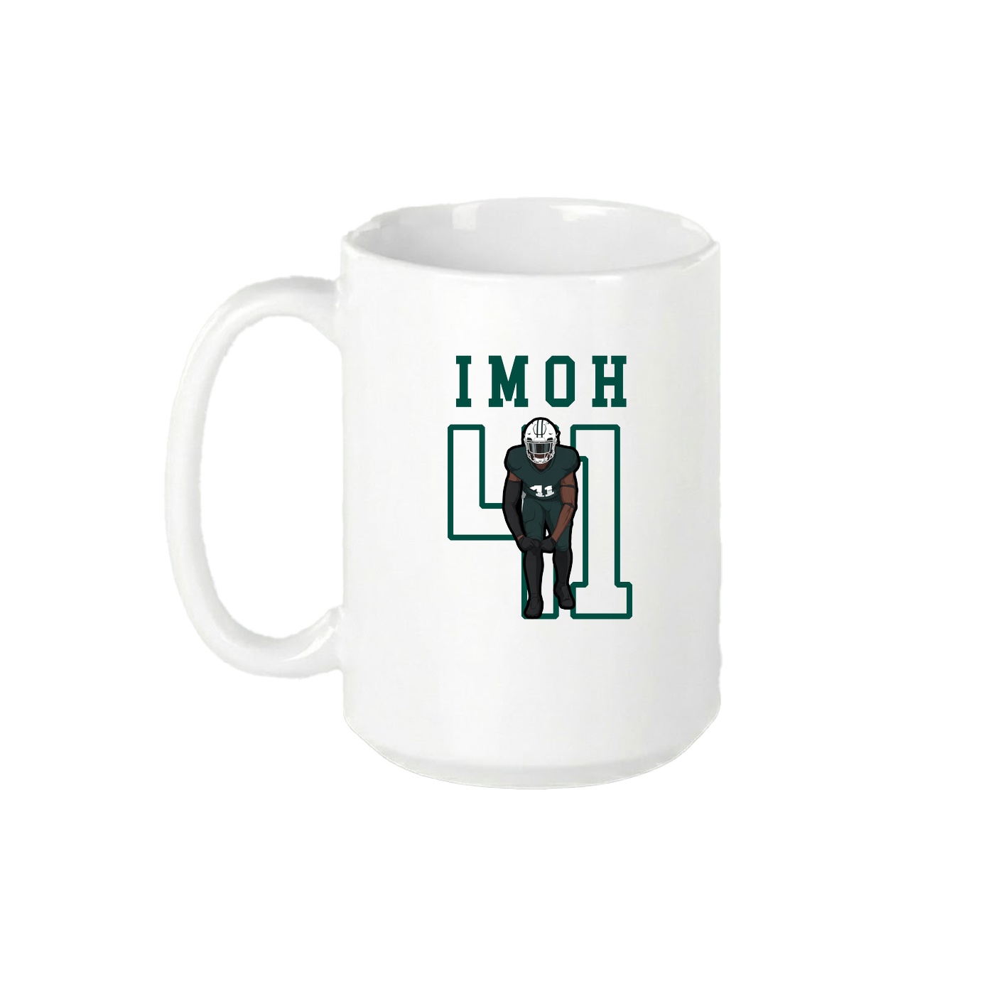 15oz Coffee Mug — Shirsey in White