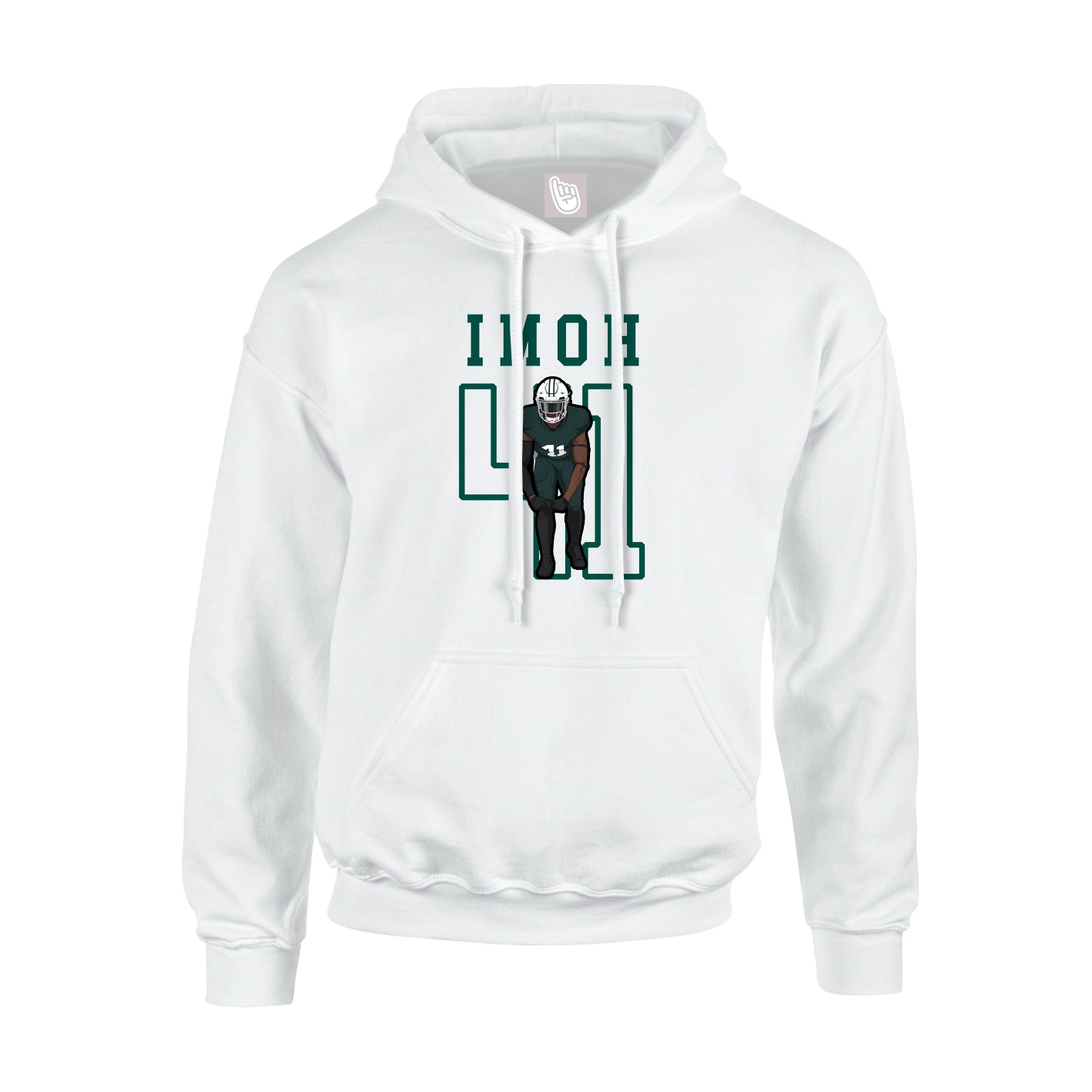 Youth Hoodie — Shirsey in White