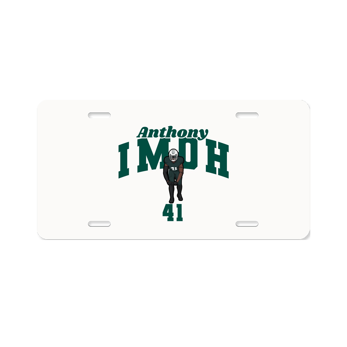License Plate — Signature Arch in Classic