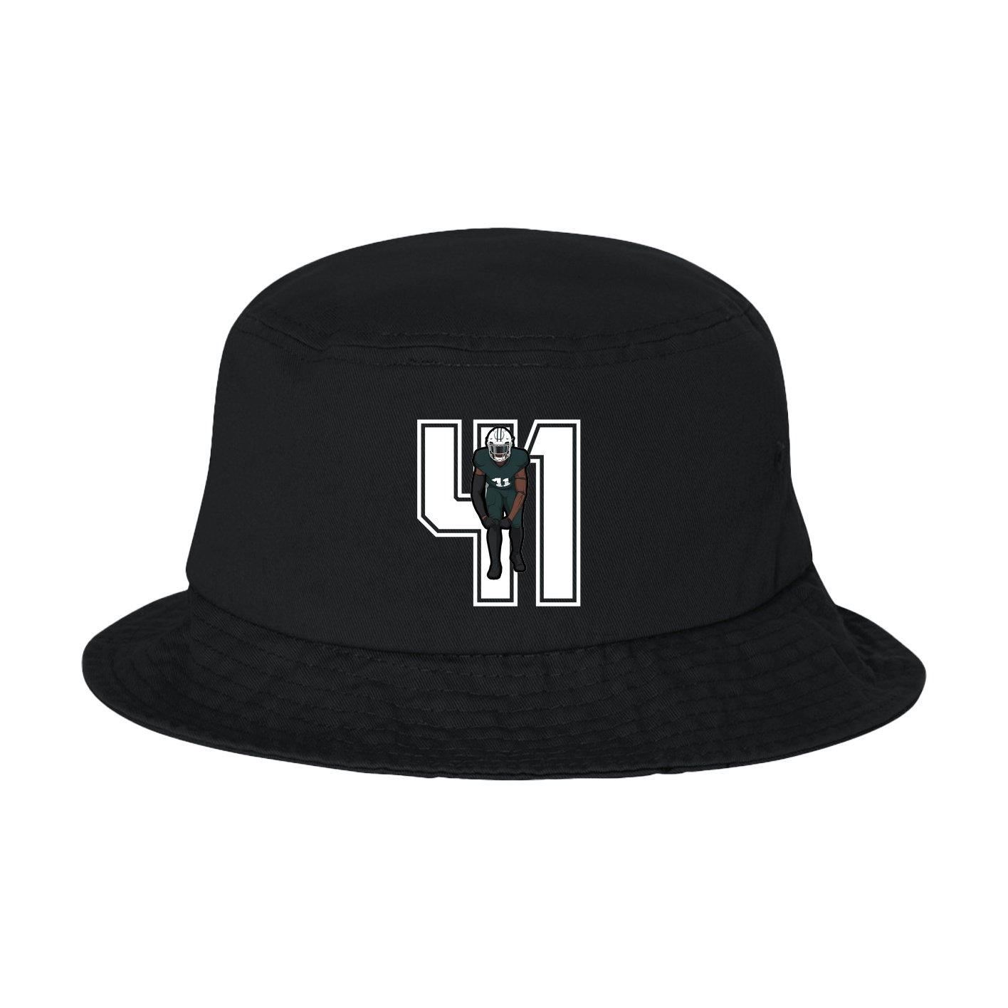 Bucket Cap — Number in Black