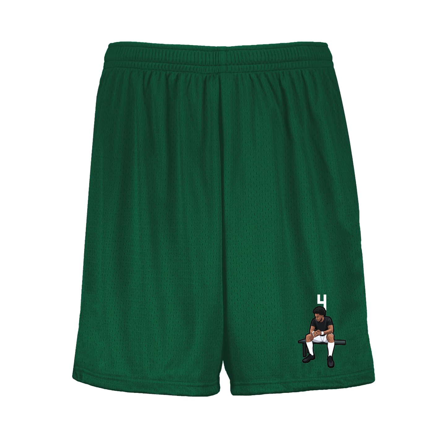 Shorts — Number Top in Green