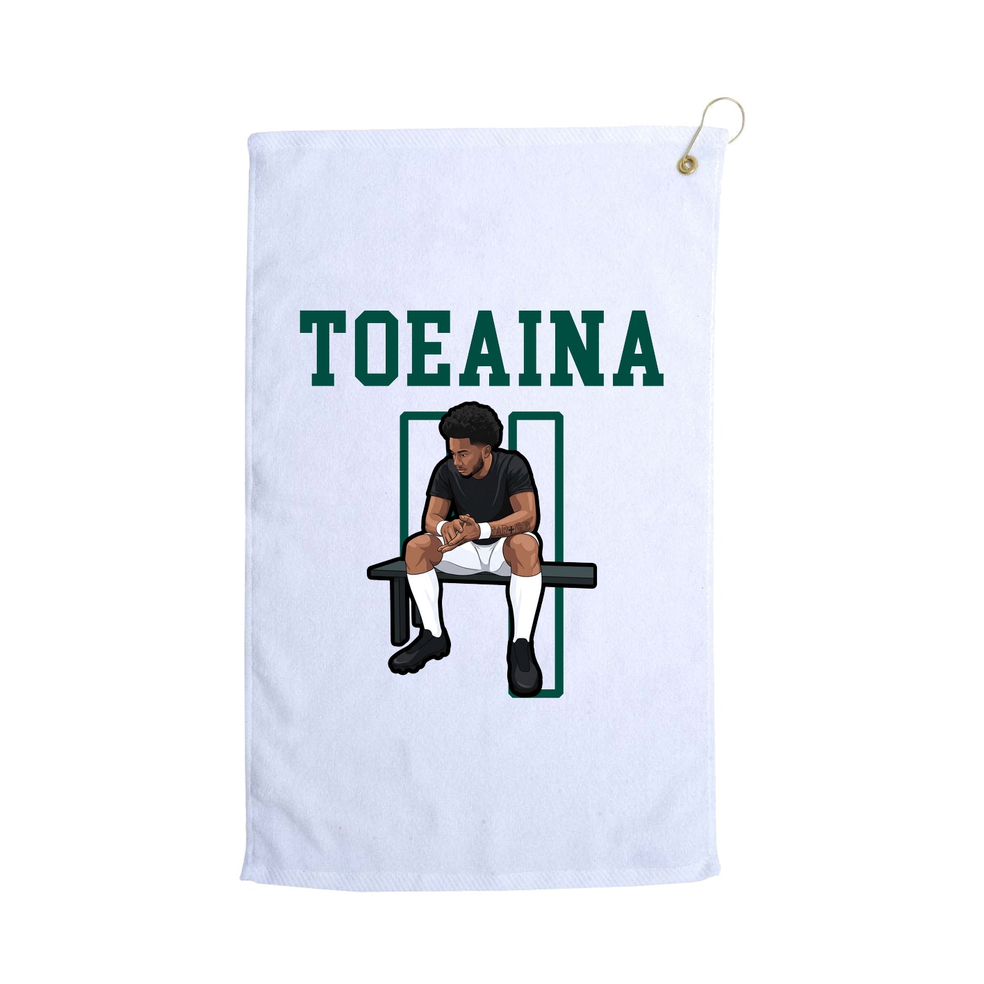 Golf Towel — Shirsey in White