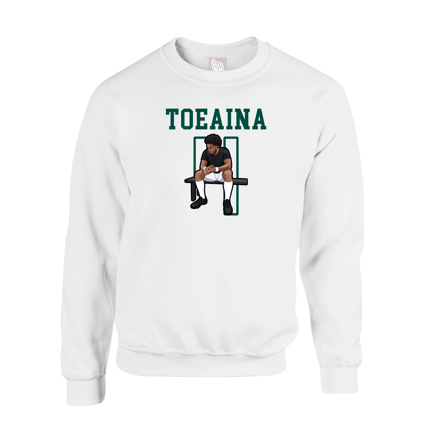 Fleece Crew — Shirsey in White