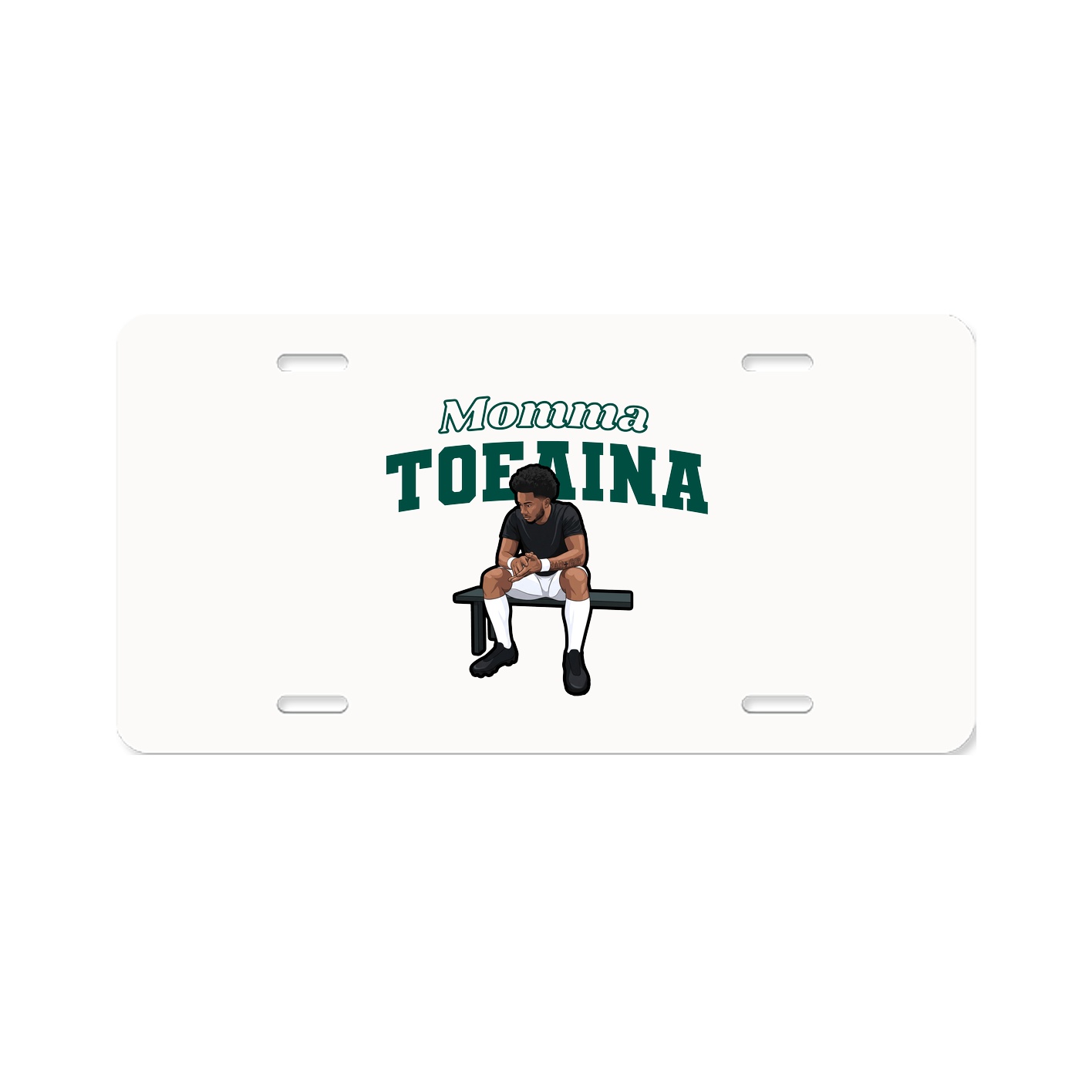 License Plate — Mothers Day Block in Classic