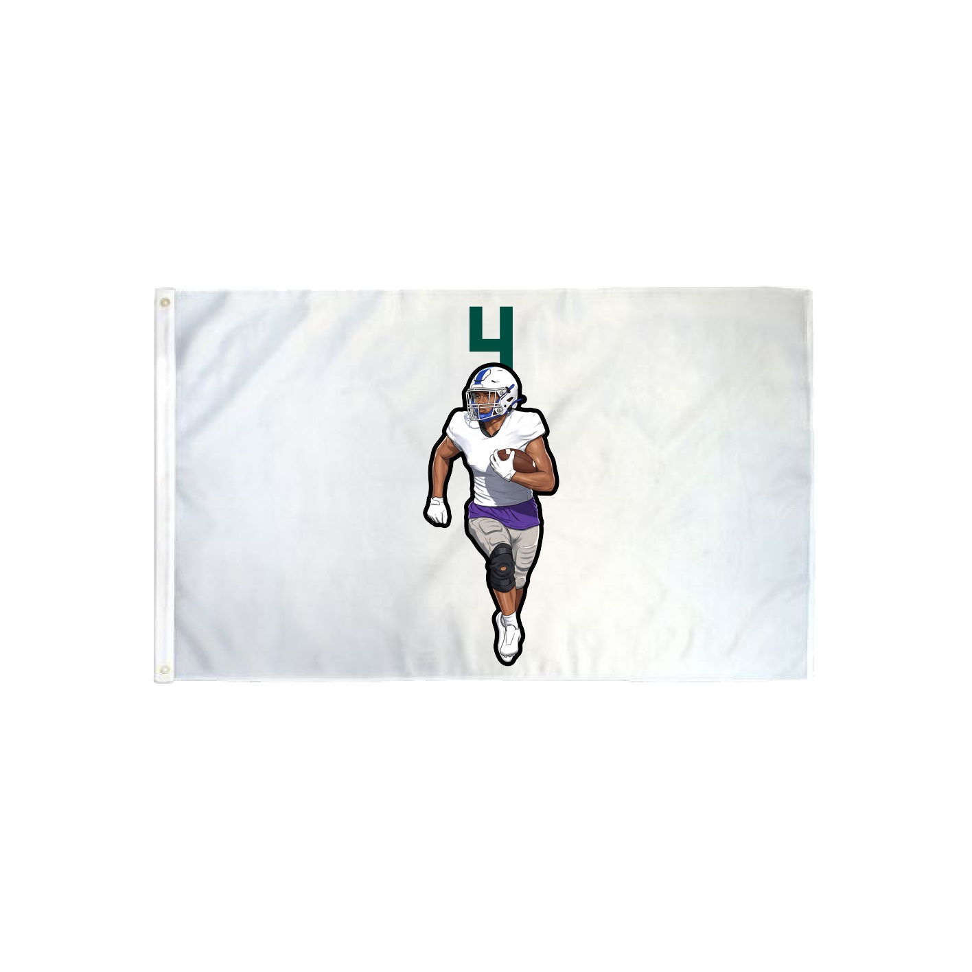3x5 Flag — Number Top in Classic