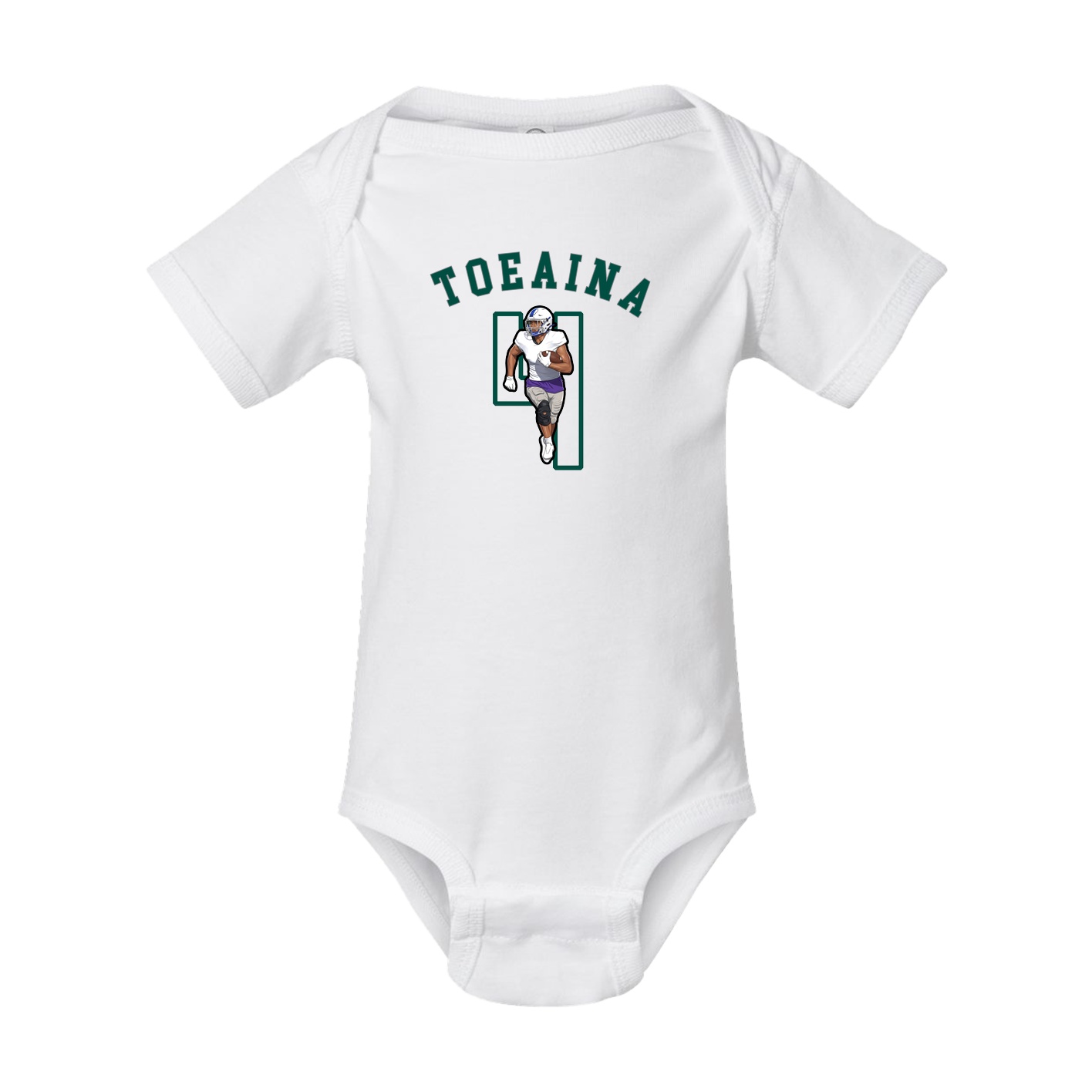 Baby Onesie — Shirsey Arch in White