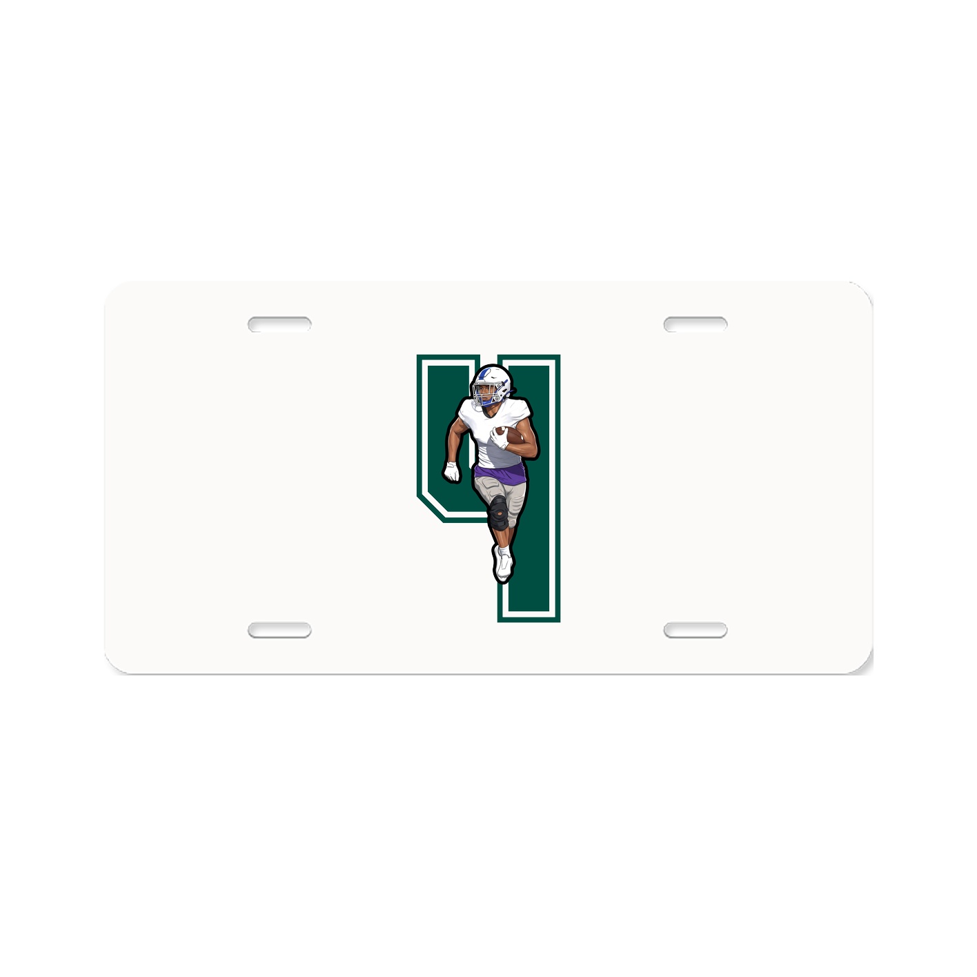 License Plate — Number in Classic