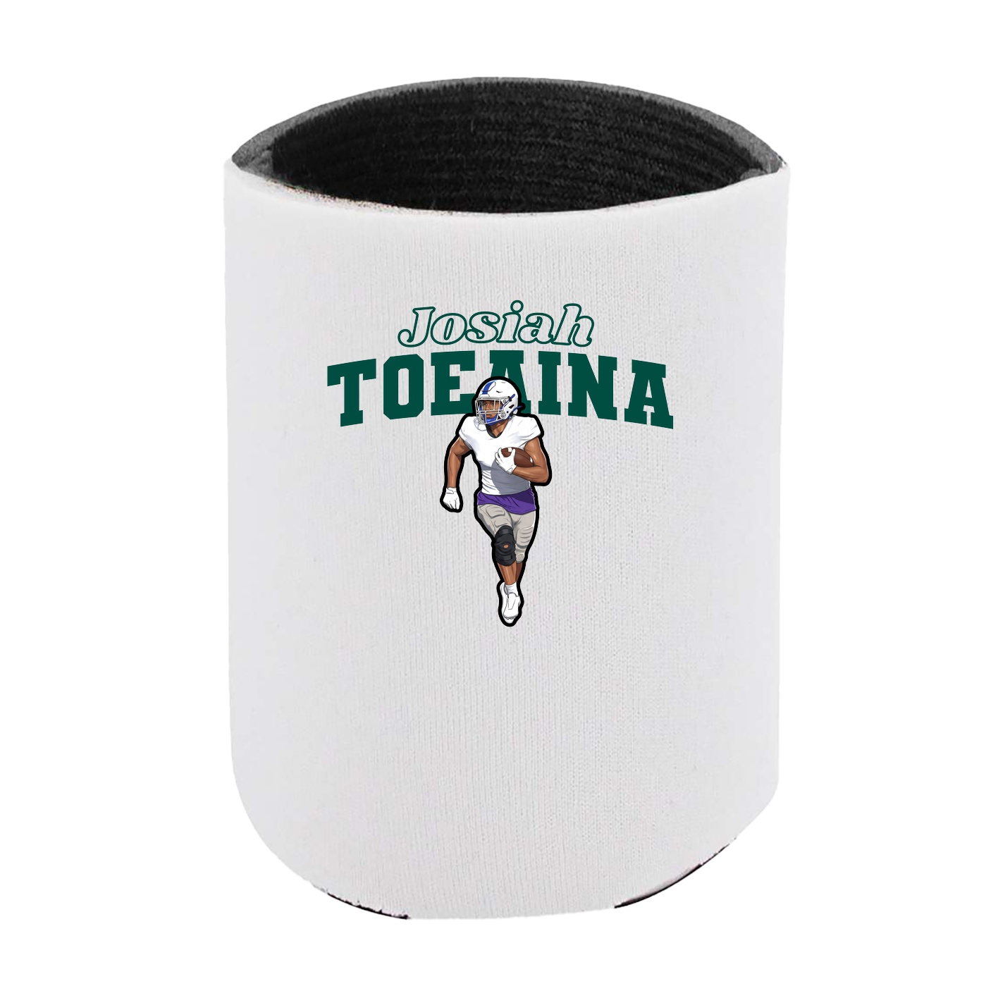 Can Holder — Name Arch in White
