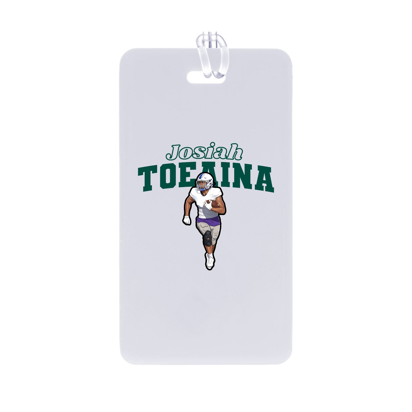 Bag Tag — Name Arch in Classic