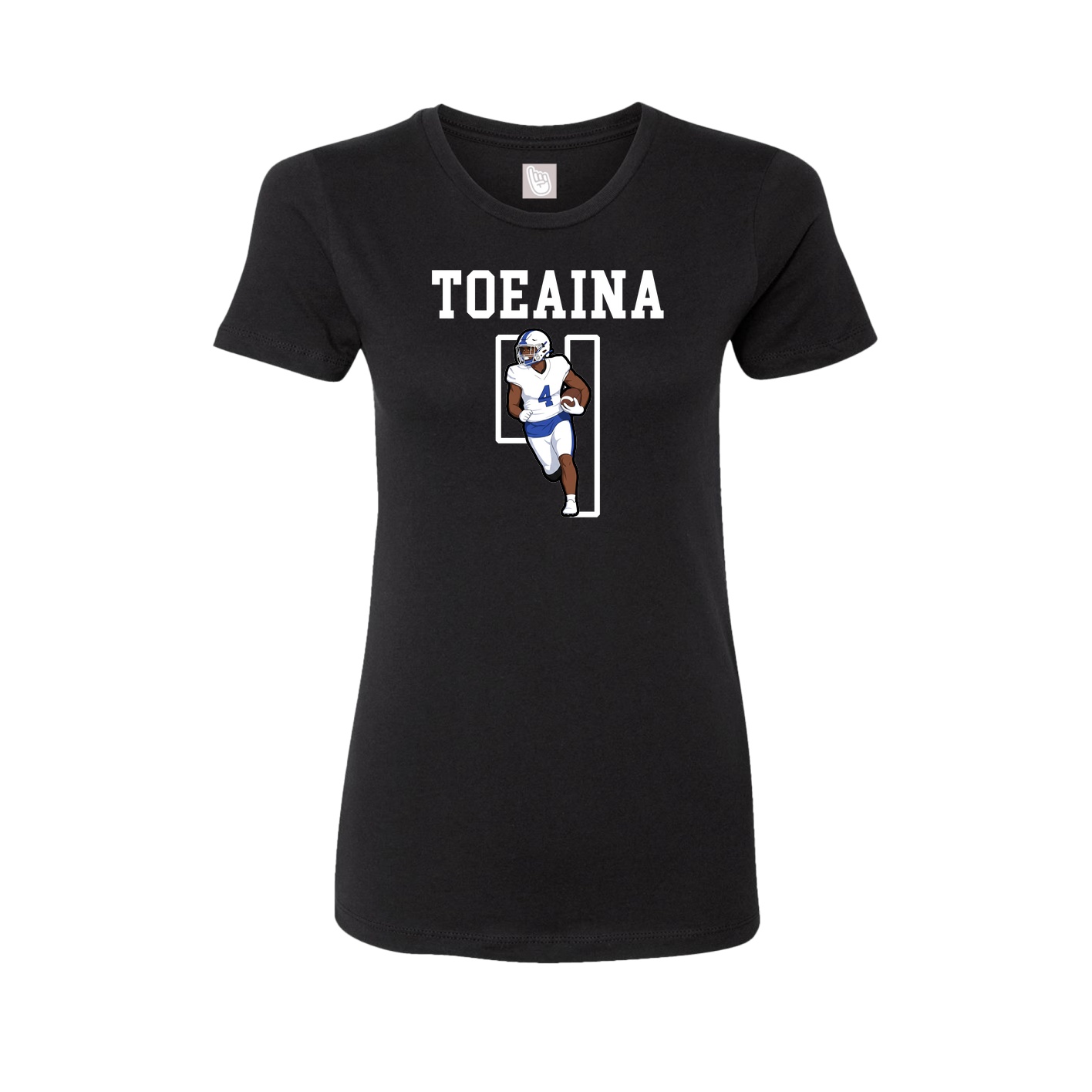 Fitted Women's Tee — Shirsey in Black