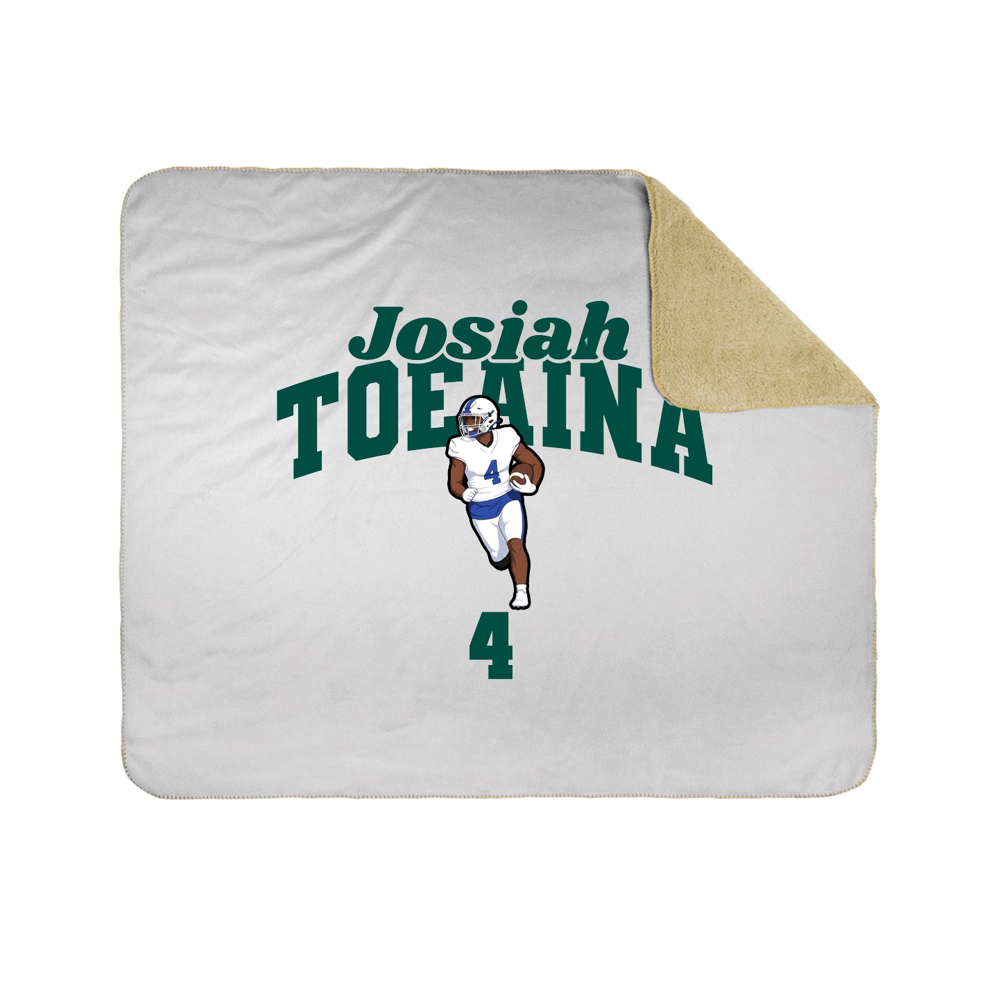 Throw Blanket — Signature Arch in White