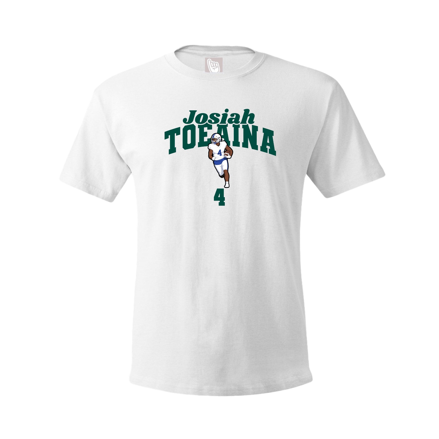 Youth Tee — Signature Arch in White