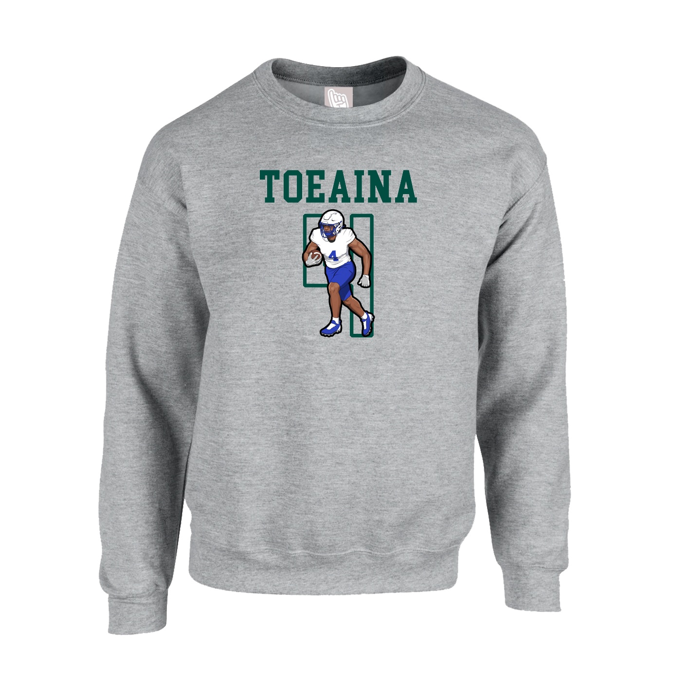 Fleece Crew — Shirsey in Grey