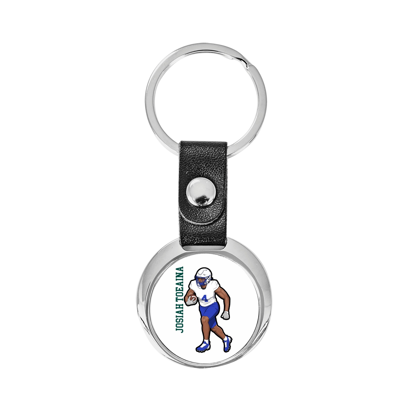 Key Chain — Name Vertical in Classic