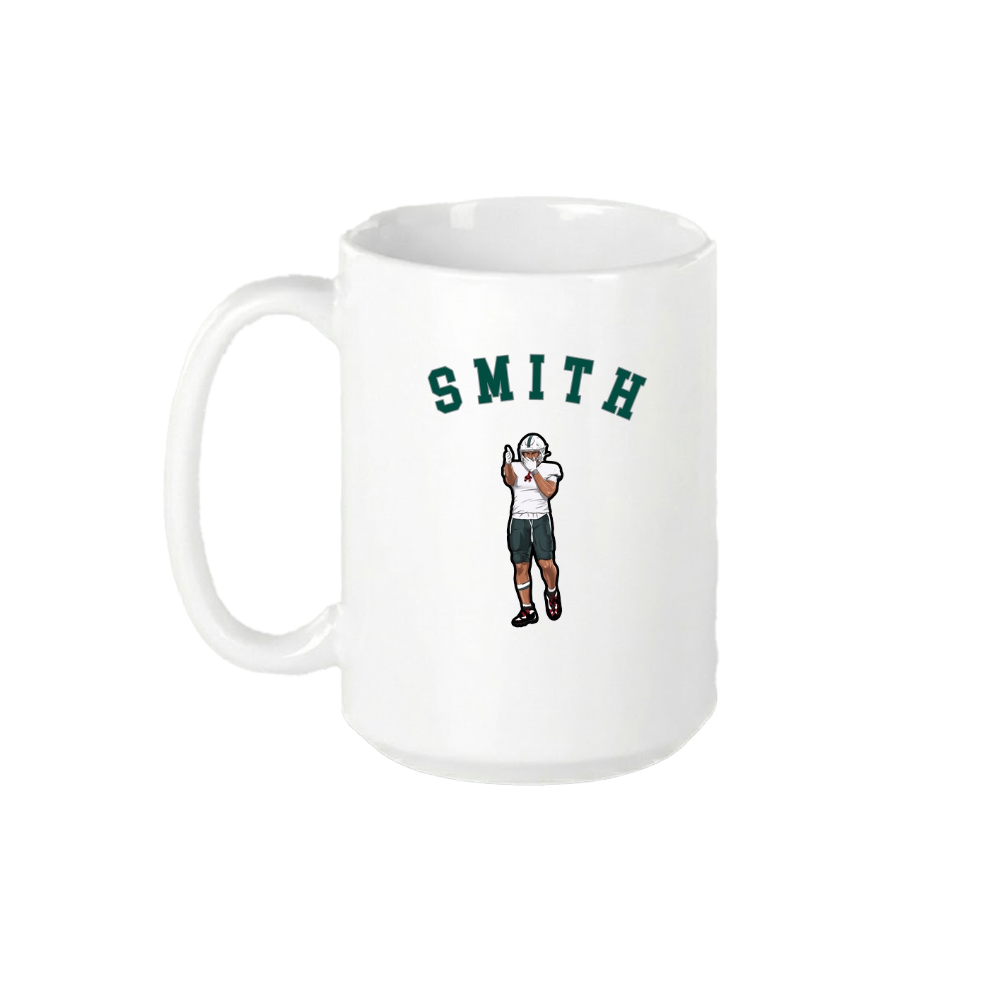 15oz Coffee Mug — Shirsey Arch in White