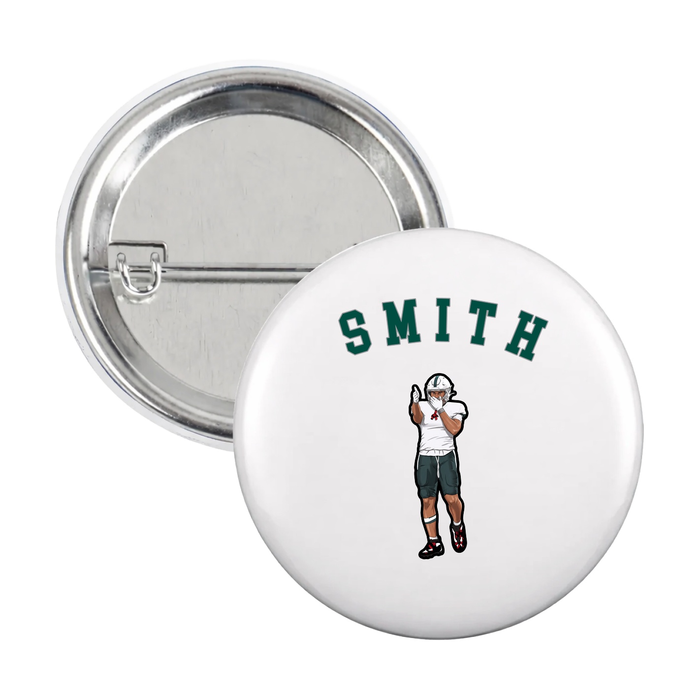 Game Day Button — Shirsey Arch in White