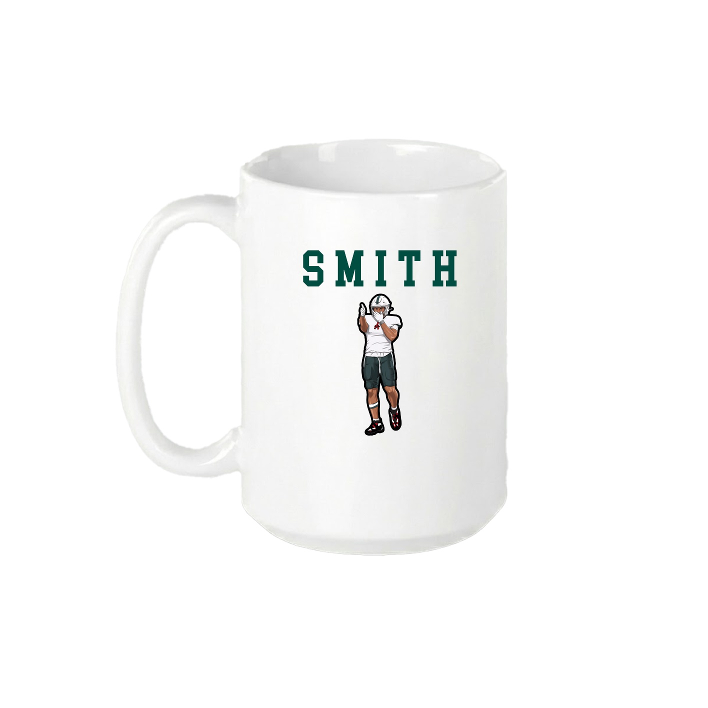 15oz Coffee Mug — Shirsey in White
