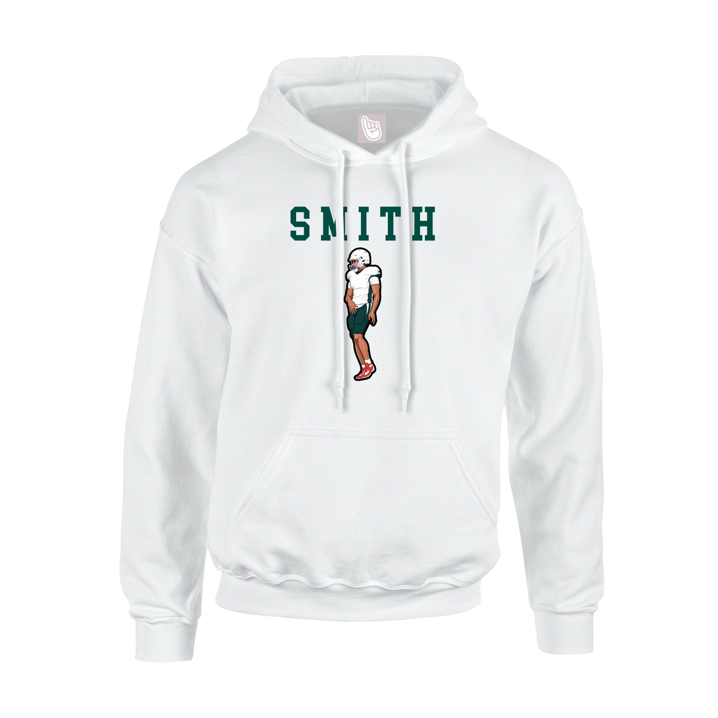 Youth Hoodie — Shirsey in White